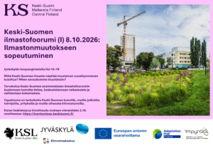Kutsu Keski-Suomen ilmastofoorumiin 8.10.2026.